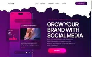 Eaglesocialmediamanagement.co.uk Screenshot 2024-05-27 14:02:35