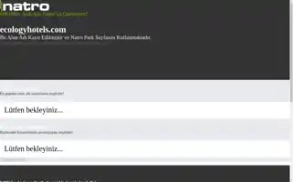 Ecologyhotels.com Screenshot 2024-04-14 10:17:02