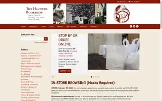 Thehauntedbookshop.com Screenshot 2024-05-16 20:57:50