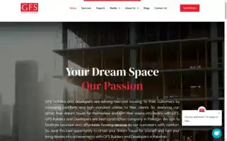 Gfsbuilders.com.pk Screenshot 2024-06-18 10:14:13