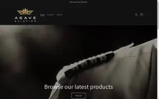 Agaveaviation.com Screenshot 2024-04-16 18:23:28