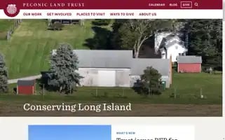 Peconiclandtrust.org Screenshot 2024-06-30 17:18:40