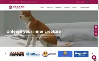 Amazemediacollege.com Screenshot 2024-05-23 22:15:36