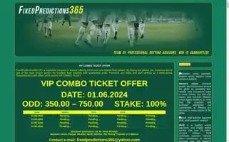 Fixedpredictions365.com Screenshot 2024-06-13 10:32:08