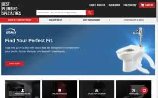Bestplumbingspecialties.com Screenshot 2024-05-08 18:30:43