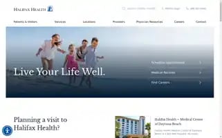 Halifaxhealth.org Screenshot 2024-06-30 16:22:11