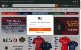 Themilitarystore.co.uk Screenshot 2024-05-14 09:53:57