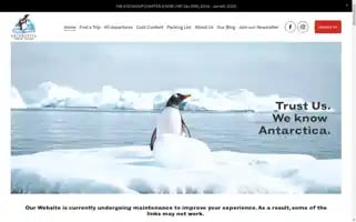 Antarcticatravelgroup.com Screenshot 2024-04-17 10:13:30
