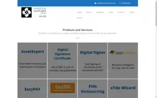 Systechsoftwares.com Screenshot 2024-07-09 17:20:18