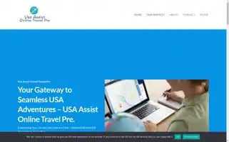 Usaassistonlinetravelpre.com Screenshot 2024-04-22 15:25:10