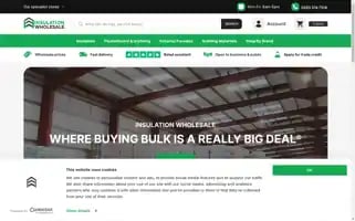 Insulationwholesale.co.uk Screenshot 2024-06-12 14:47:20