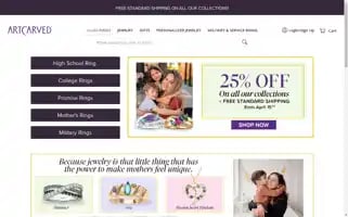 Artcarved.com Screenshot 2024-05-08 14:23:02