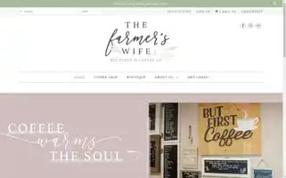 Farmerswifeboutiqueandcoffee.com Screenshot 2024-05-09 16:34:00