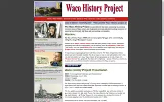 Wacohistoryproject.org Screenshot 2024-05-14 23:18:04