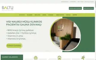 Baltuklinika.lt Screenshot 2024-05-08 16:40:47