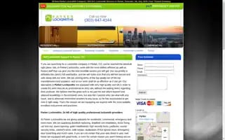 Parkerlocksmiths.biz Screenshot 2024-07-06 09:08:12