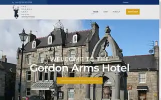 Gordonarmshotel.co.uk Screenshot 2024-04-17 05:51:20