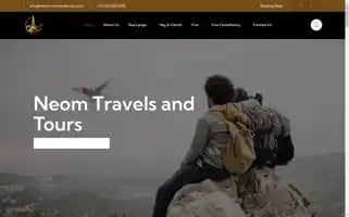 Neomtravelsandtours.com Screenshot 2024-04-15 13:25:12