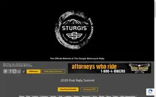 Sturgismotorcyclerally.com Screenshot 2024-05-14 02:59:41