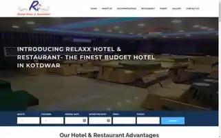 Relaxxhotelkotdwar.in Screenshot 2024-04-27 00:09:22