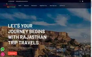 Rajasthantriptravels.com Screenshot 2024-04-15 08:19:19