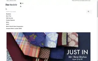 Ties-necktie.com Screenshot 2024-05-14 12:24:37