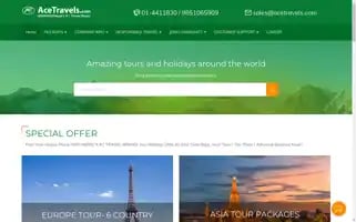Acetravels.com Screenshot 2024-04-19 08:14:41