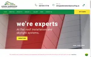 Aidensheridanroofing.ie Screenshot 2024-05-21 19:49:52
