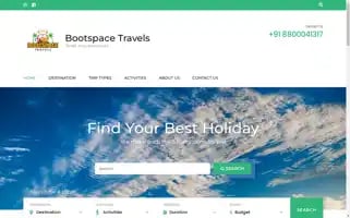 Bootspacetravels.com Screenshot 2024-04-25 06:42:39