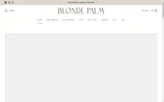 Blondepalmboutique.com Screenshot 2024-04-23 22:13:19