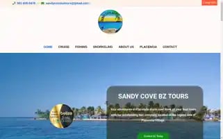 Sandycovebztours.com Screenshot 2024-04-14 17:43:01