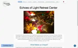 Echoesoflightretreats.com Screenshot 2024-04-15 21:39:50