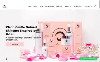 Qasilbeautycosmetics.com Screenshot 2024-07-09 16:59:48