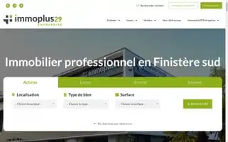 Immoplus29-entreprise.com Screenshot 2024-07-09 18:51:28