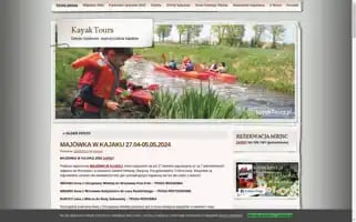 Kayaktours.pl Screenshot 2024-04-25 09:18:22