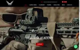 Highriskacademy.com Screenshot 2024-07-08 23:37:57