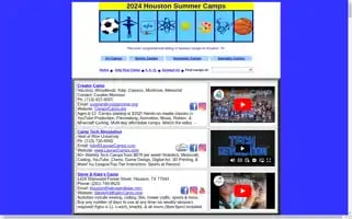 Houstonsummercamps.com Screenshot 2024-05-16 02:00:10