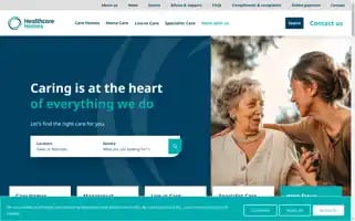 Healthcarehomes.co.uk Screenshot 2024-06-11 10:16:54