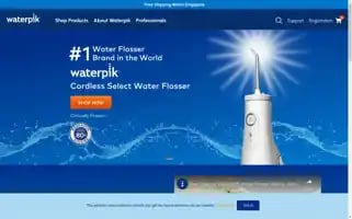 Waterpik.com.sg Screenshot 2024-04-27 14:09:54