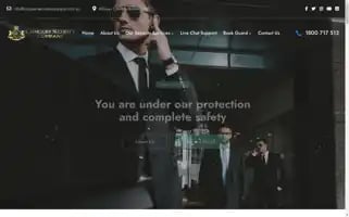 Conquersecuritycompany.com.au Screenshot 2024-05-19 02:18:17