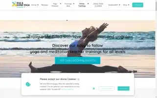 Riseandshineyogaschool.com Screenshot 2024-07-03 16:23:00
