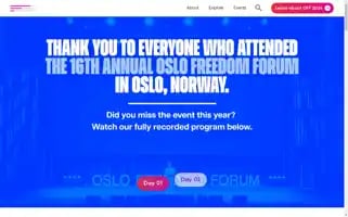 Oslofreedomforum.com Screenshot 2024-07-08 11:57:24