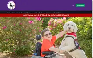 4pawsforability.org Screenshot 2024-05-06 03:11:32