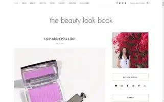 Thebeautylookbook.com Screenshot 2024-05-14 07:25:08