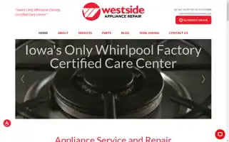 Westsideappliancerepair.com Screenshot 2024-05-15 01:58:25