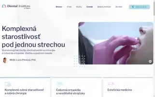 Dentalinstitute.sk Screenshot 2024-05-19 20:23:59