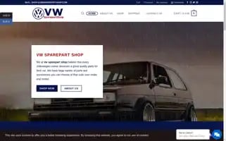 Vwsparepartshop.com Screenshot 2024-05-23 14:45:54