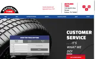 Republictireandsupply.com Screenshot 2024-05-13 16:39:42