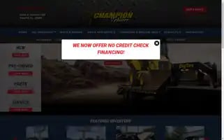 Championtrailersales.com Screenshot 2024-05-15 17:07:17