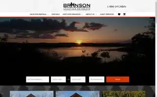 Bransonvacationretreats.com Screenshot 2024-04-18 15:36:37